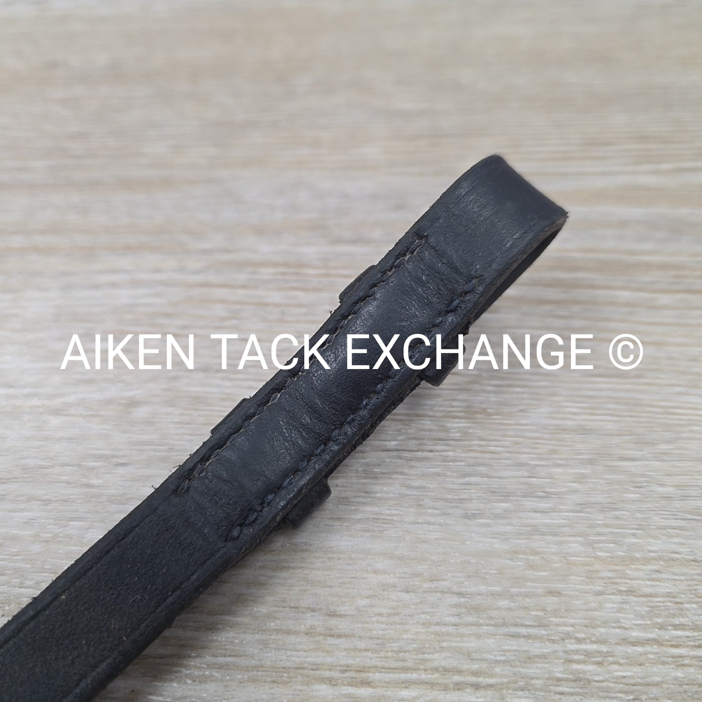 Stubben Rubber Reins, Black, 56"