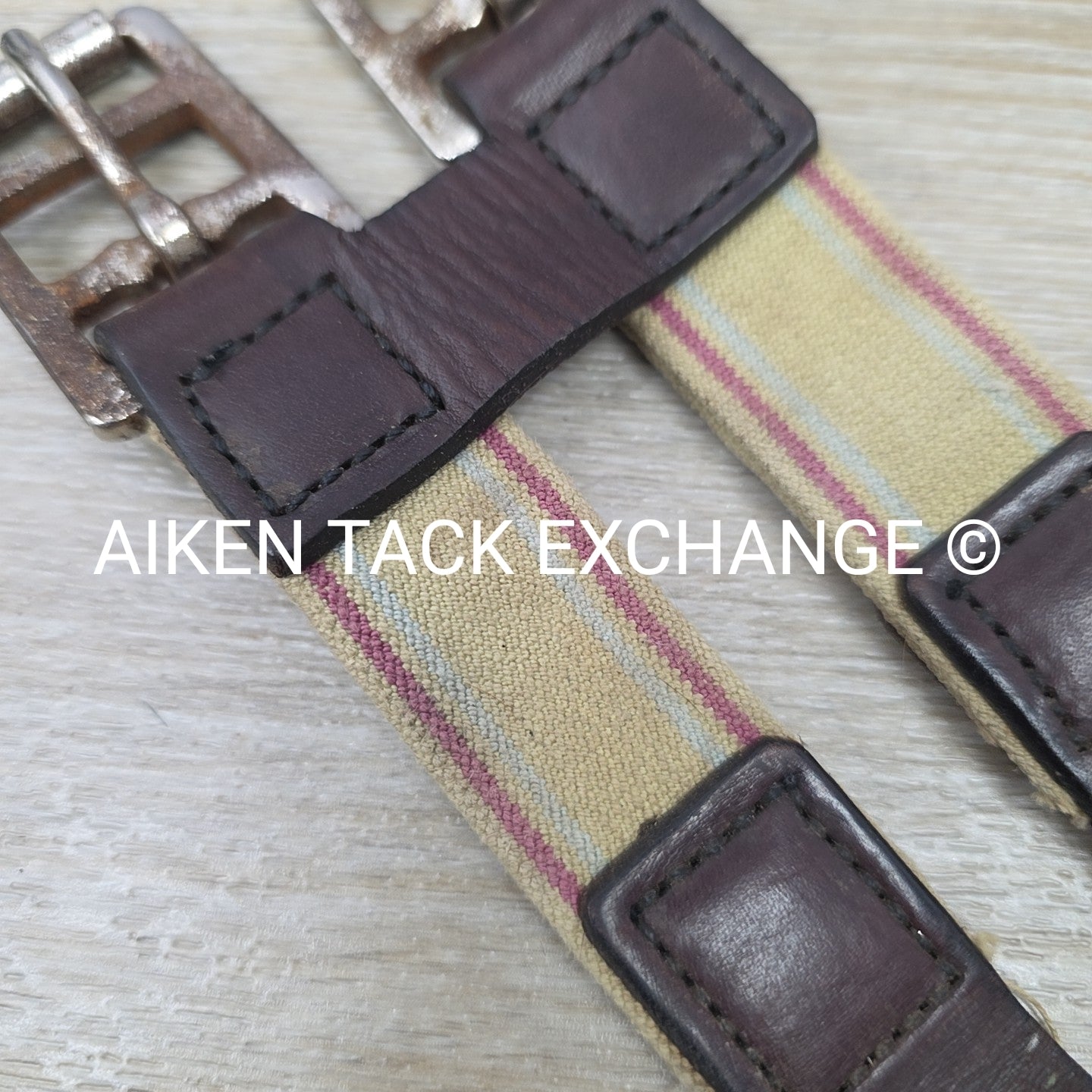 Tory Leather Girth Extender with Elastic