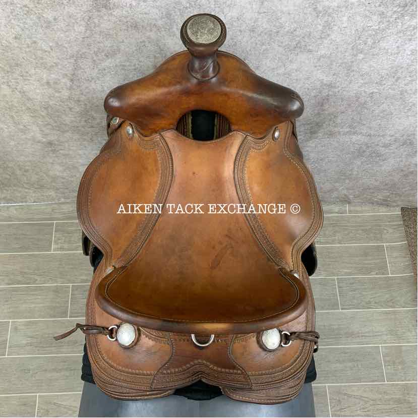 **SOLD** Ortho-Flex Western Saddle, 16" Seat, Wide Fit with Flex Panels