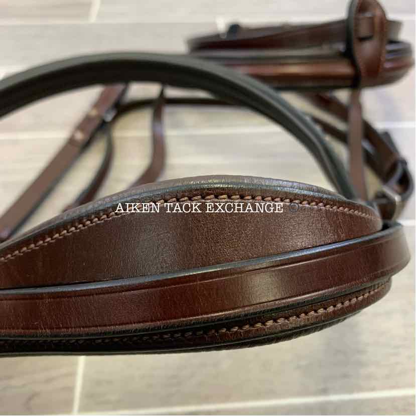 KL Select Italia Burghley Bling Bridle (No Reins), Brand New, Oversize