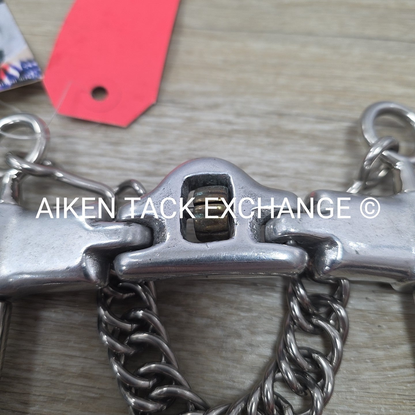 Mikmar Pony Jointed Mouth Piece Pelham Bit with 4" Cheeks 4.75"