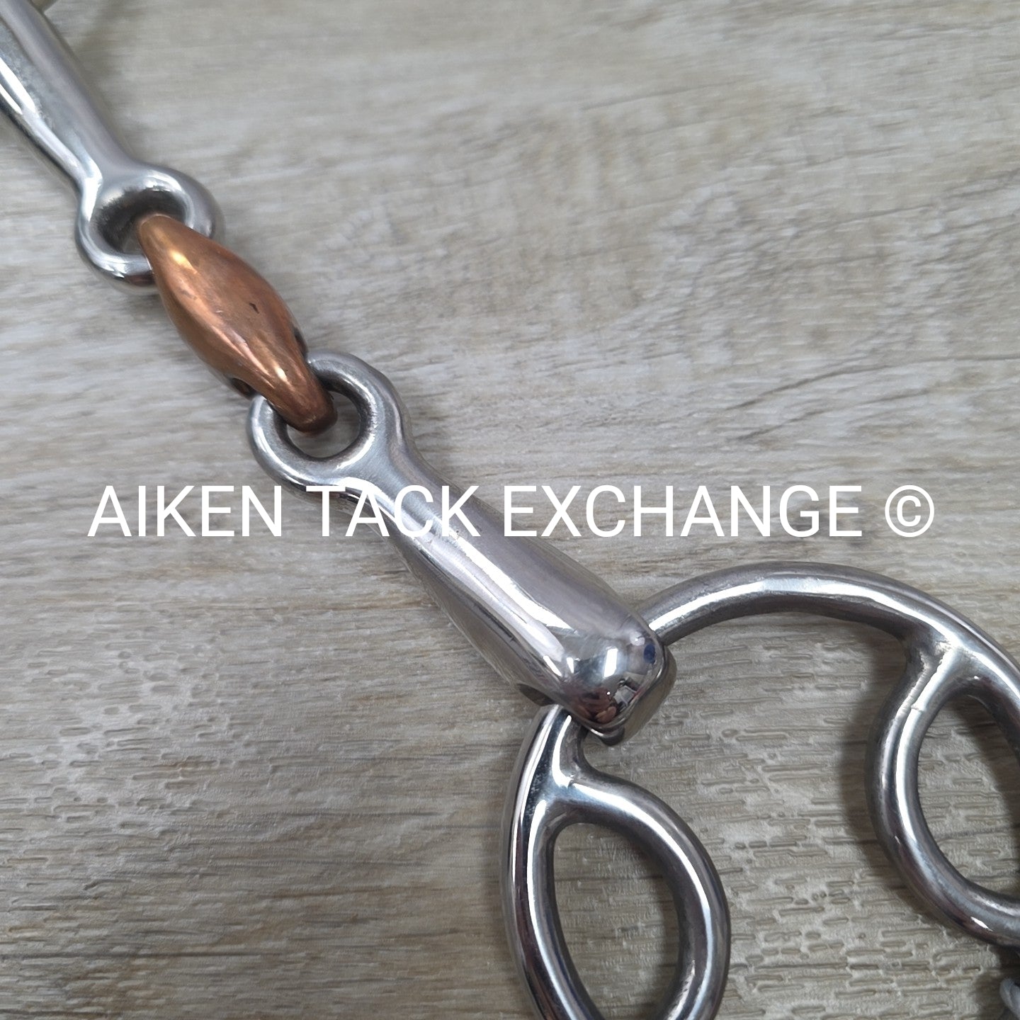 Shires Bevel Bit with Copper Lozenge 5"