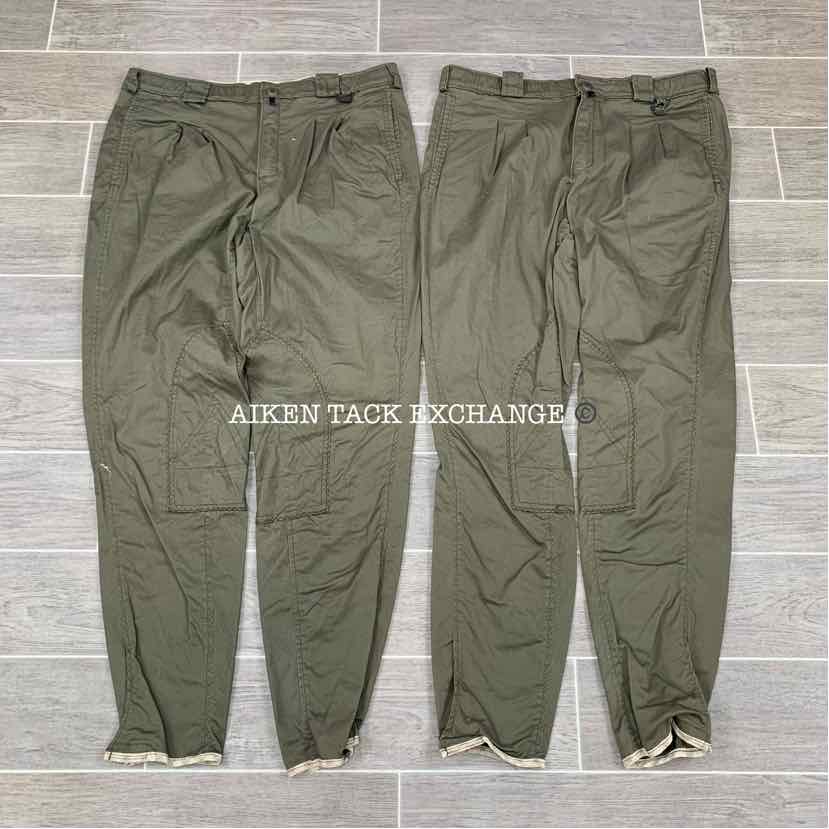 BARGAIN BUNDLE: 2 Pairs of Equistreech Knee Patch Breeches, Size 44