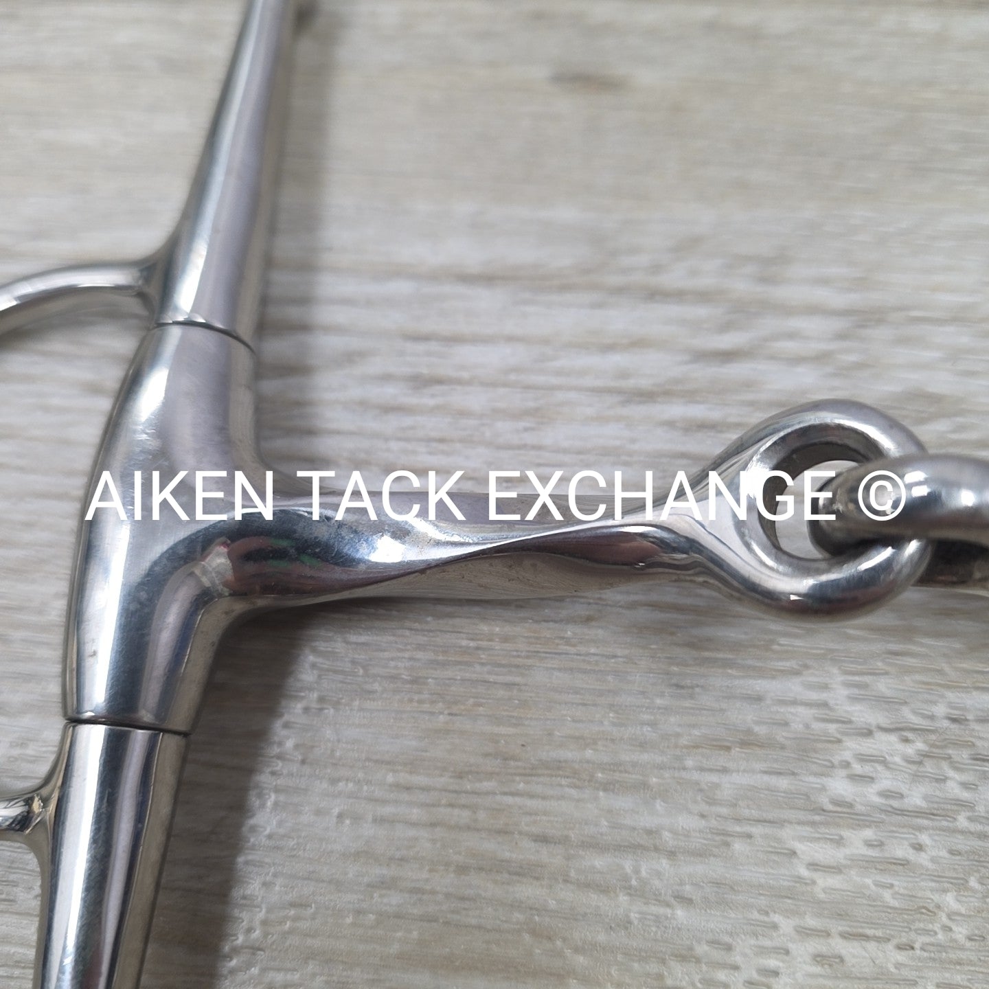 Korsteel Single Joint Slow Twist Full Cheek Bit 5"