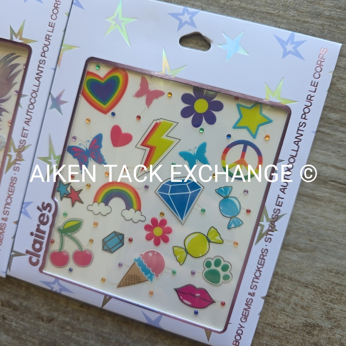 Claire's Body Gem + Sticker Sets - 2 Total
