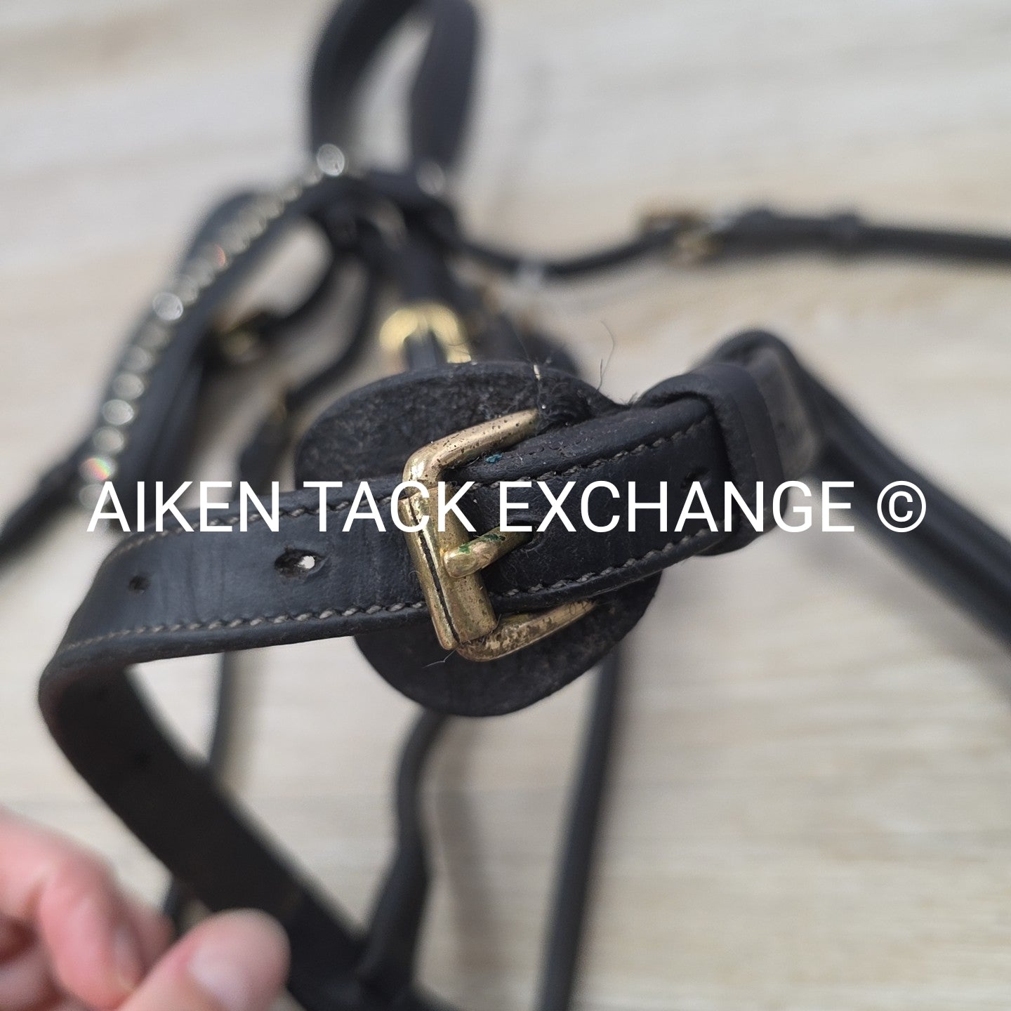 Dy'on Anatomic Bridle w/ Matching Reins, Full