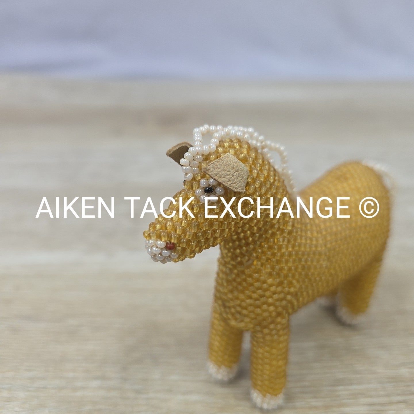 Beaded Horse Figurine