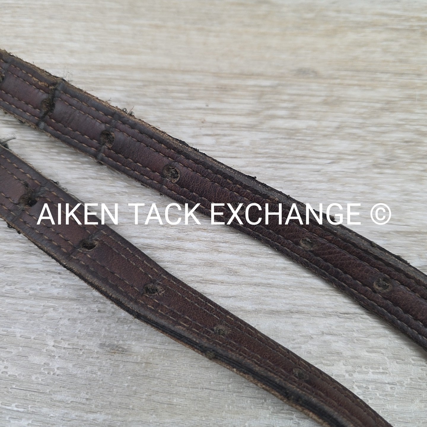 Nylon Lined Stirrup Leathers, Brown, 56"