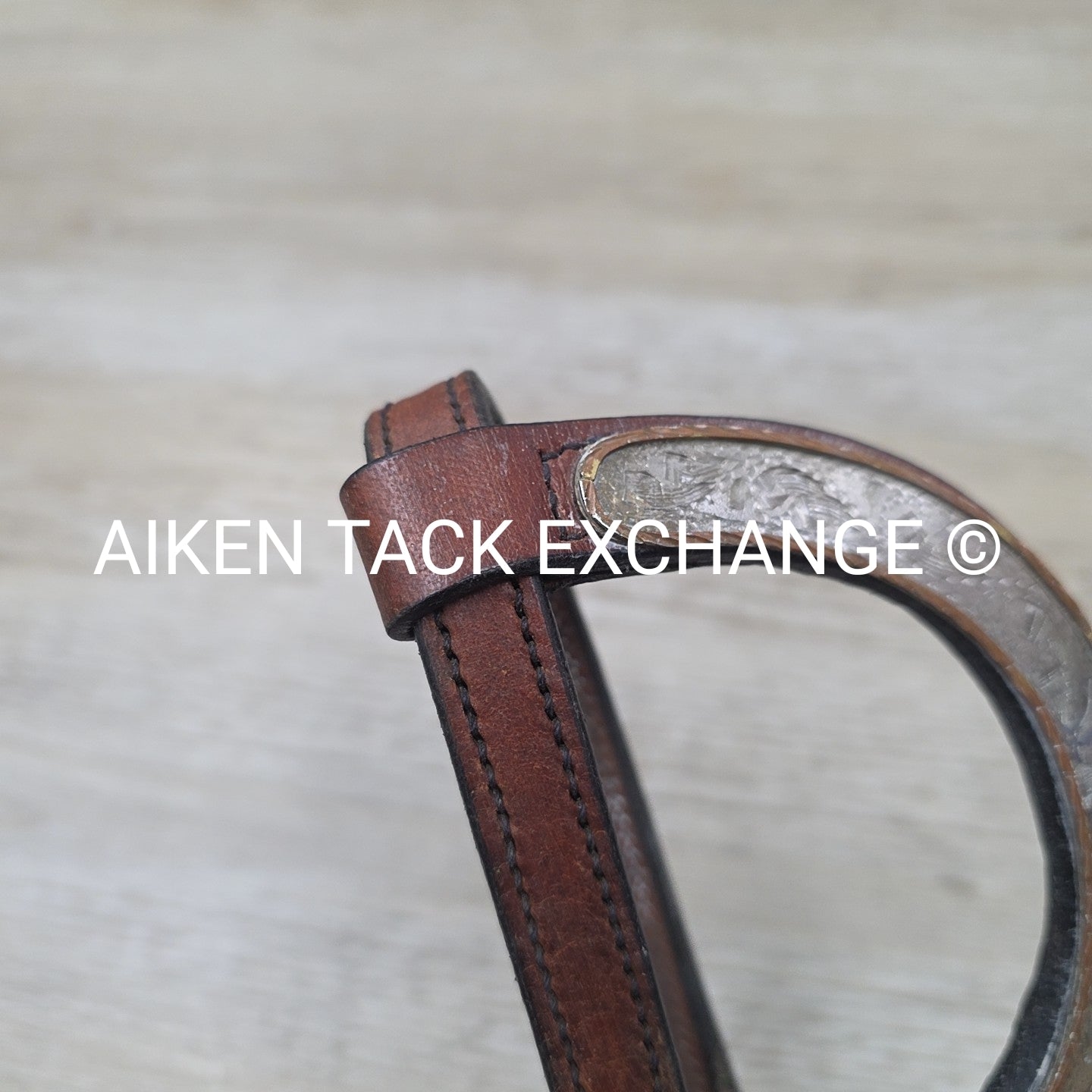 One Ear Headstall, Brown, No Reins
