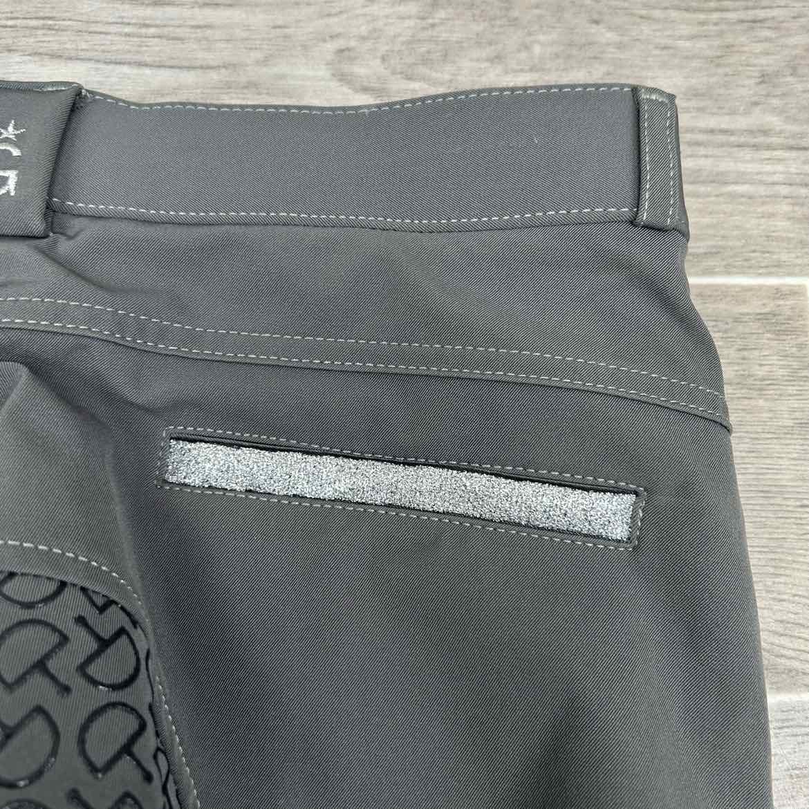 KL Select USG "Meghan" Silicone Grip Full Seat Breeches, Size 30