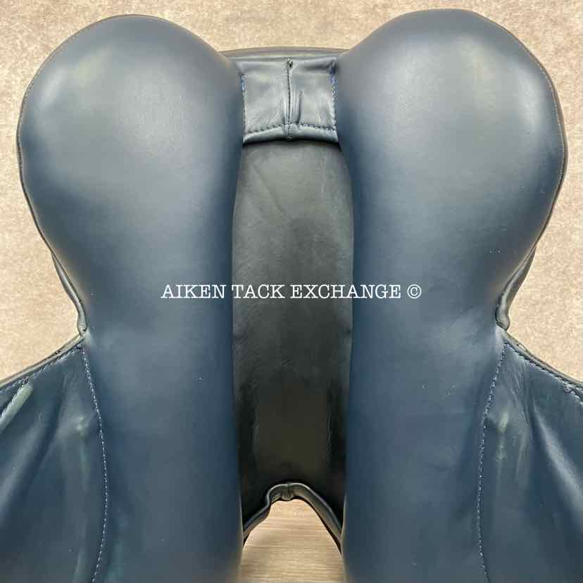 2018 Custom Saddlery Icon Star Monoflap Dressage Saddle, 17.5" Seat, Adjustable Tree, Wool Flocked Panels