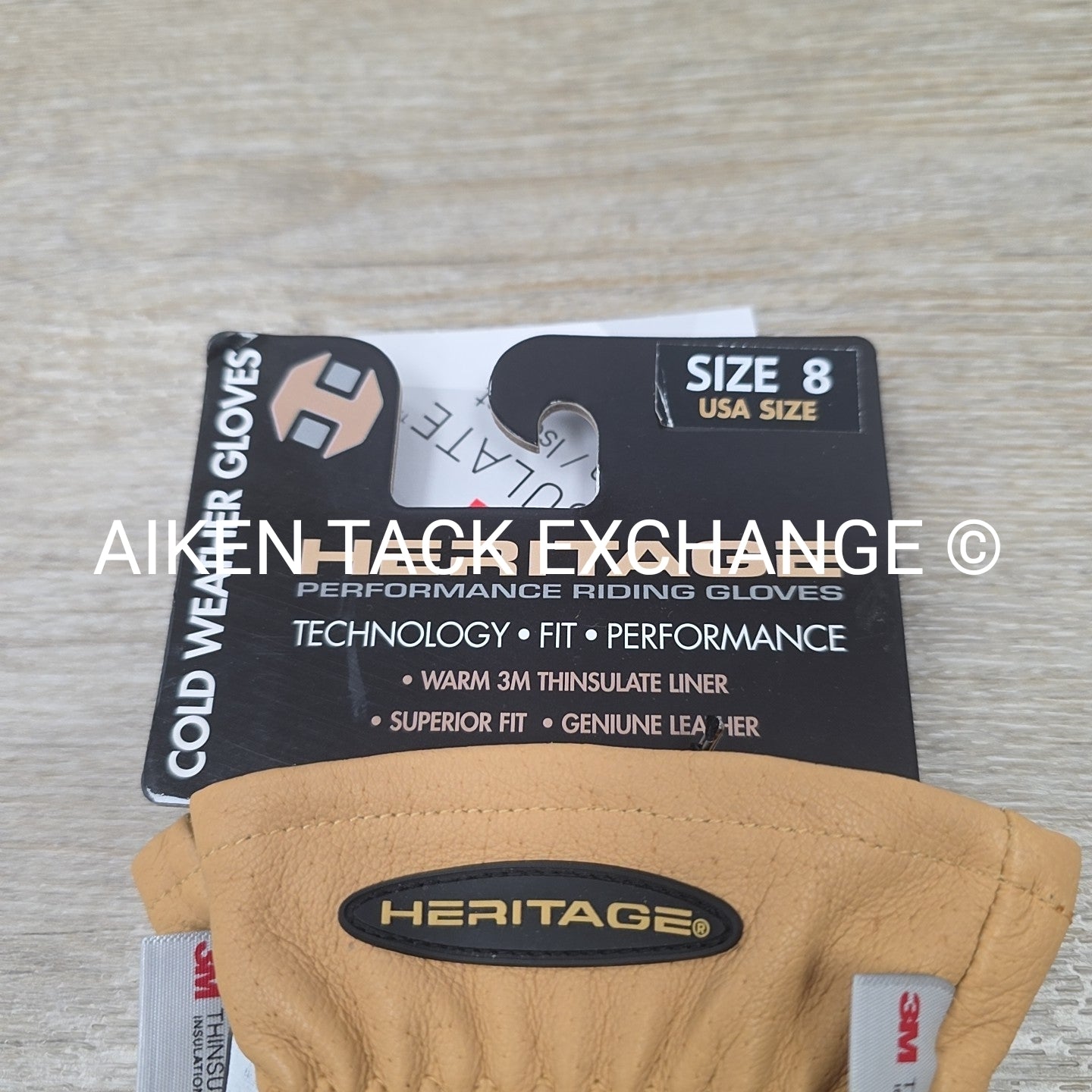 Heritage Cold Weather Gloves, Size 8