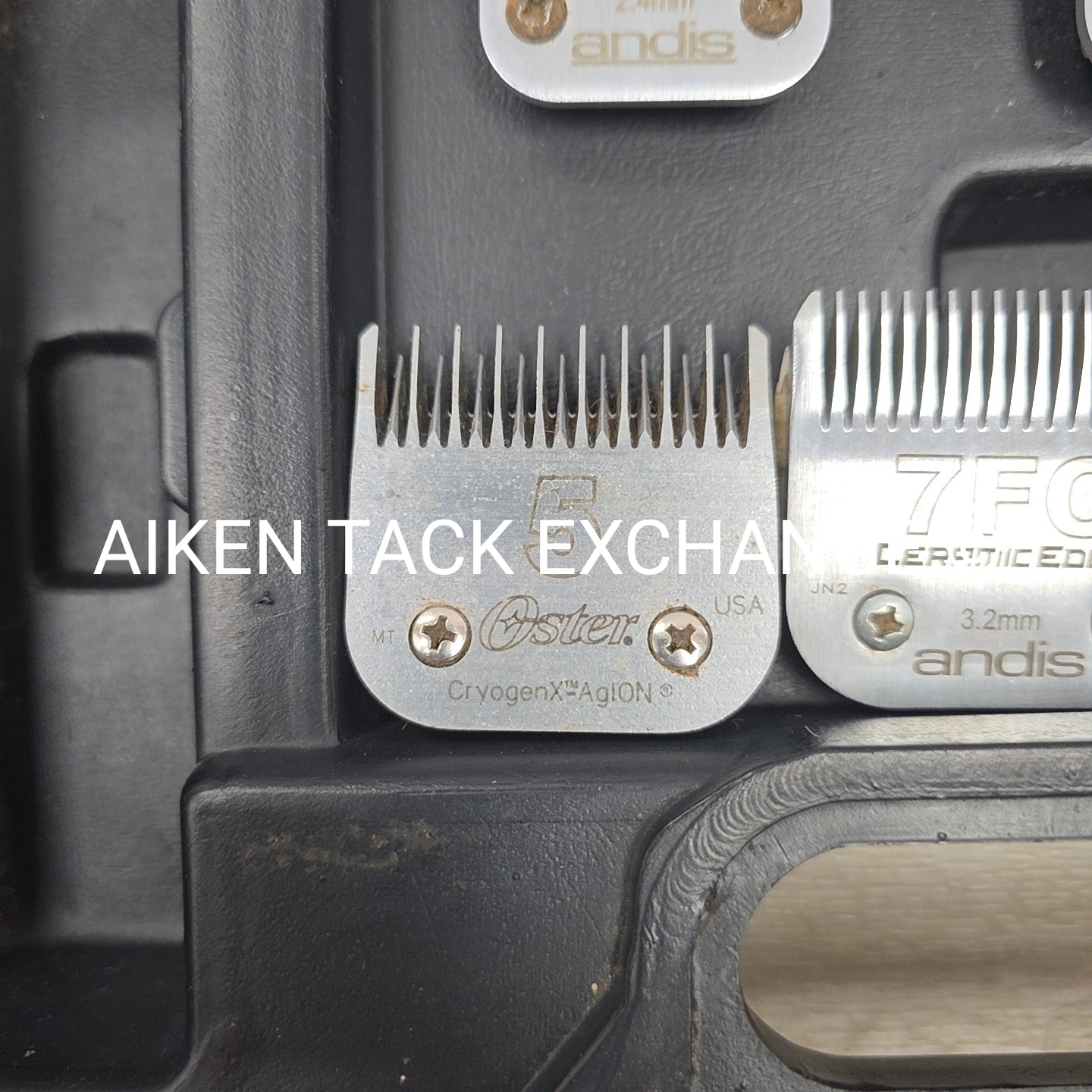 Andis AGC Clippers with Case & Various Clipper Blades