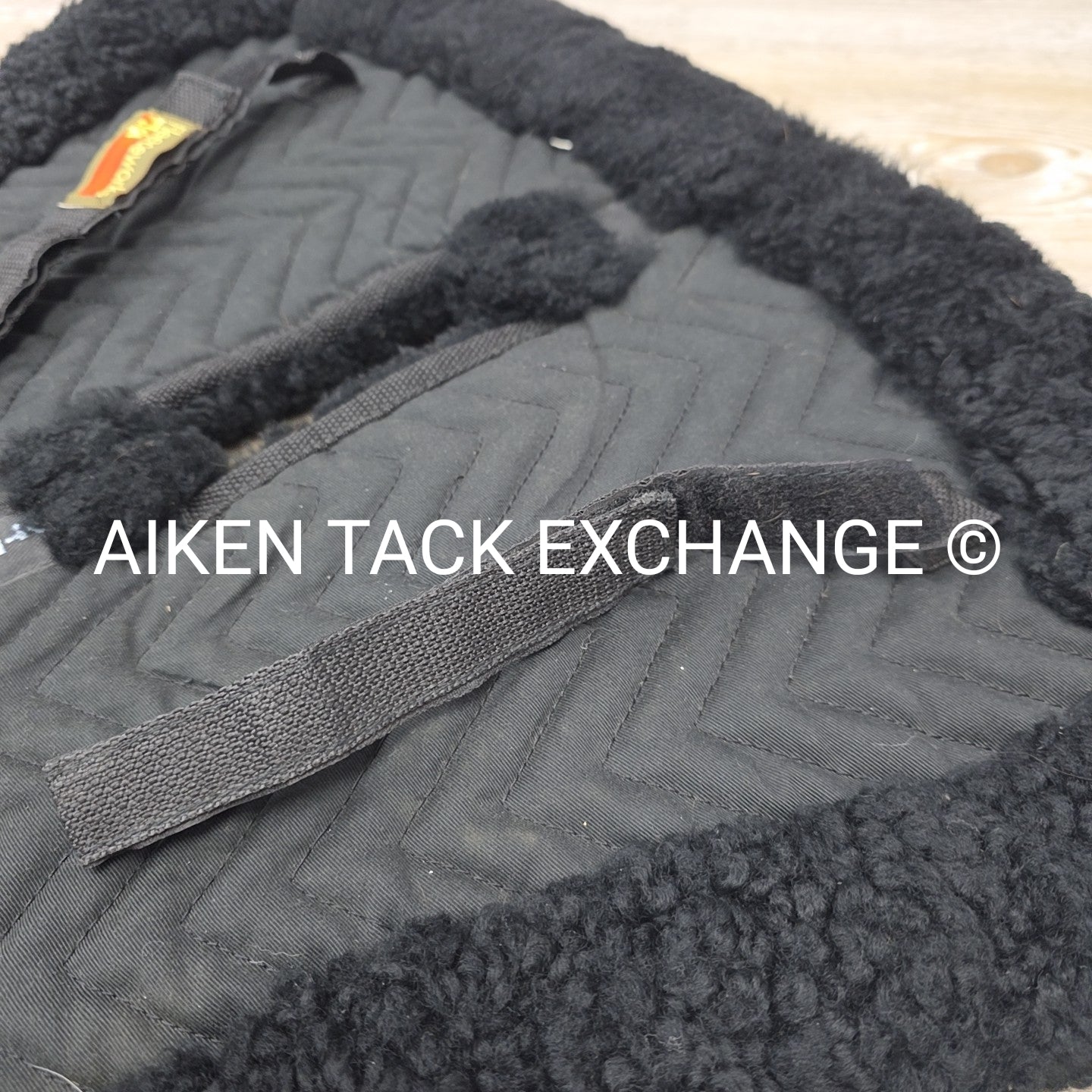 Fleeceworks Wither Relief Sheepskin Half Pad, Size Medium