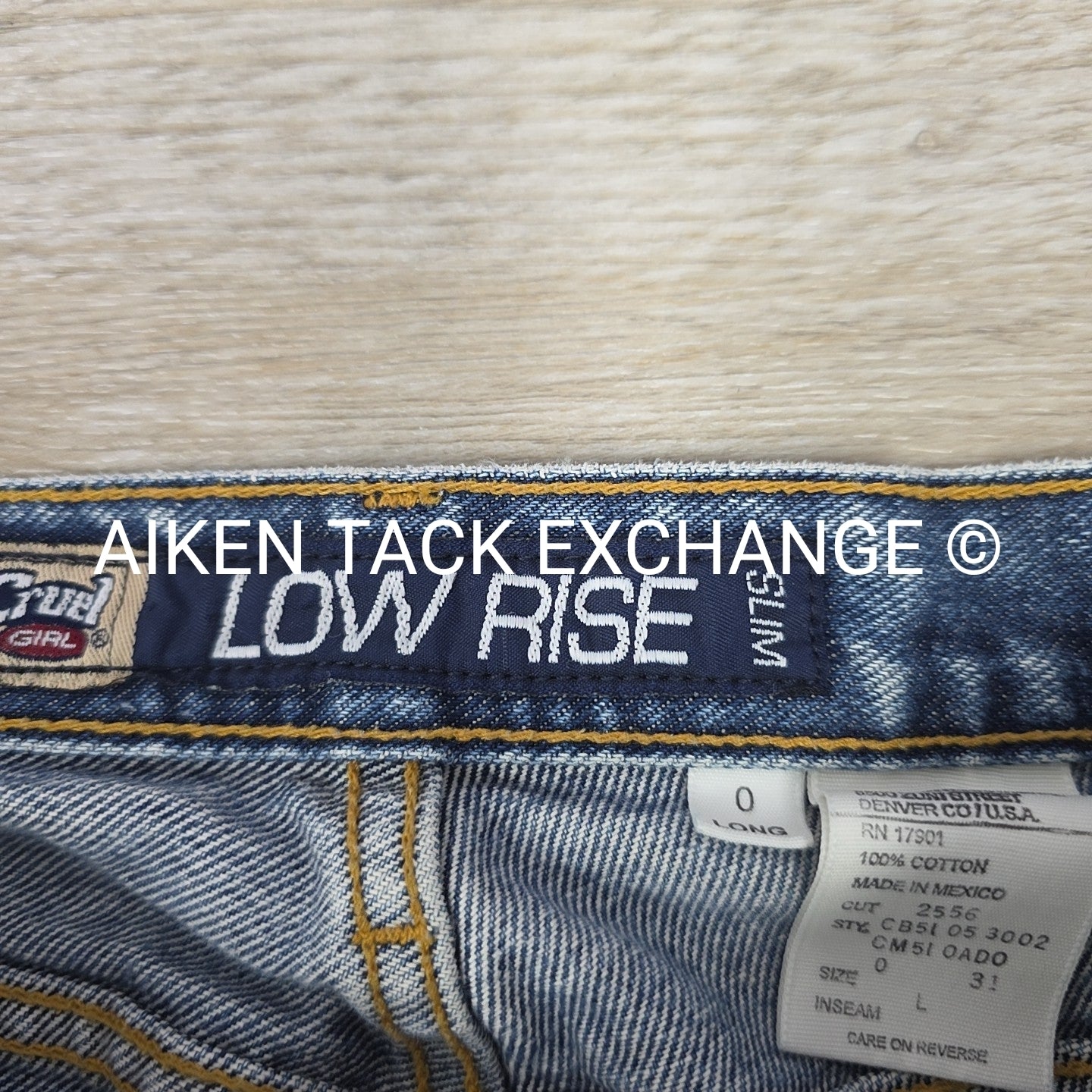 Cruel Girl Denim Jeans, Size 0, Long Inseam