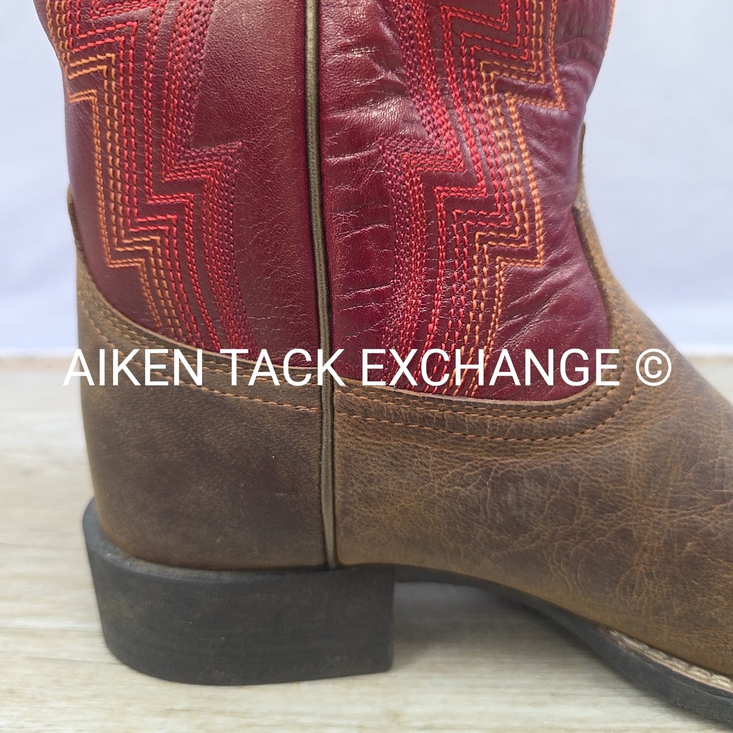 Ariat Round Up Waylon Western Boots, Size 8