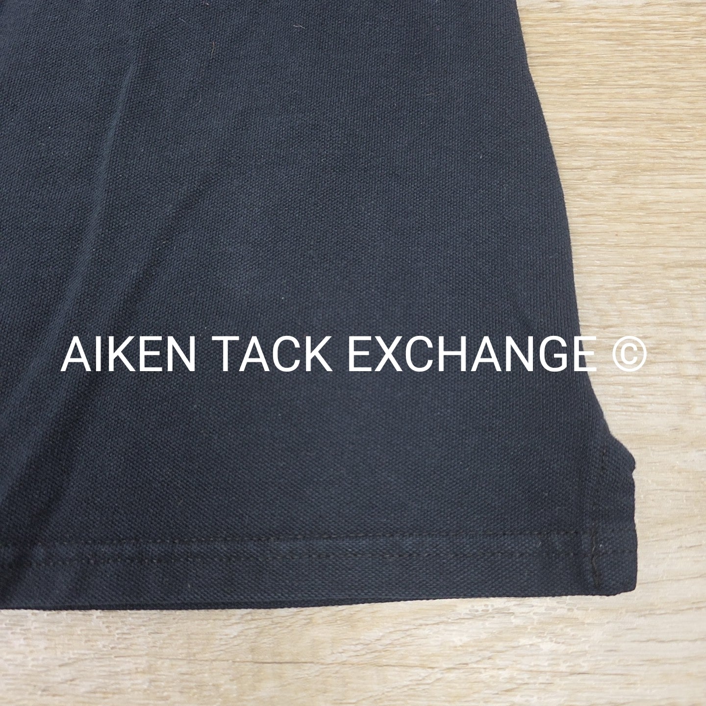 Short Sleeve Collared Polo Shirt with ATE Logo, Women's Size Medium