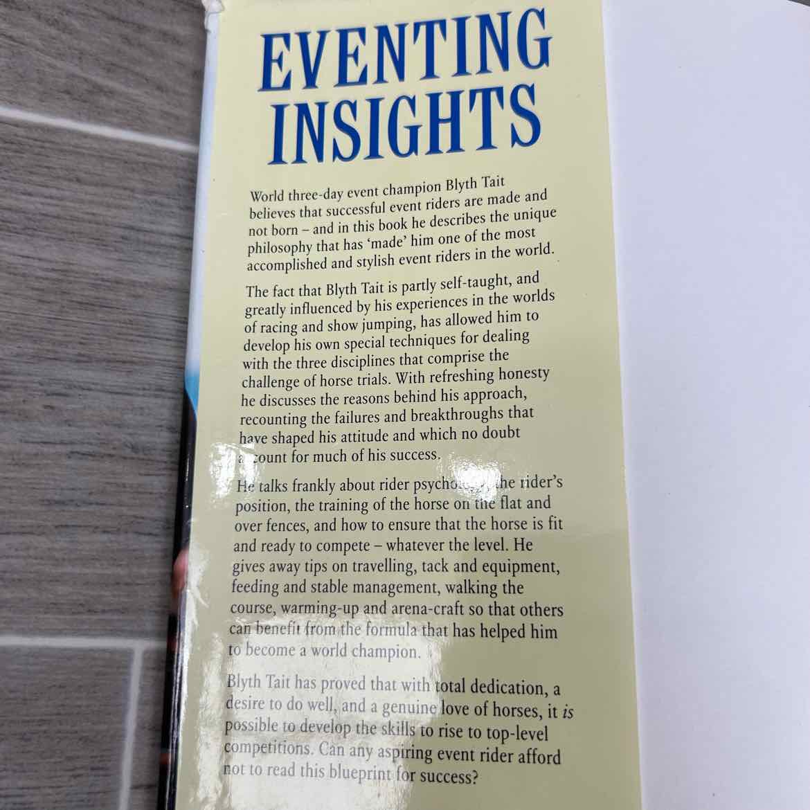 Eventing Insights by Blyth Tait
