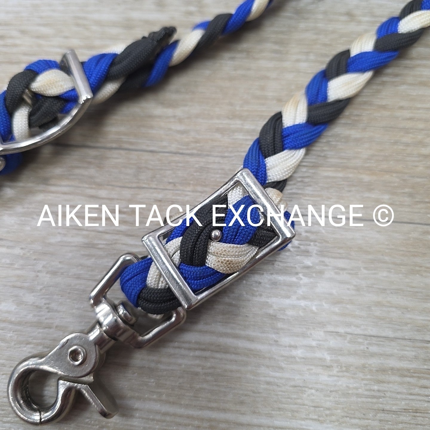 Paracord Braided Browband Headstall with Matching Reins