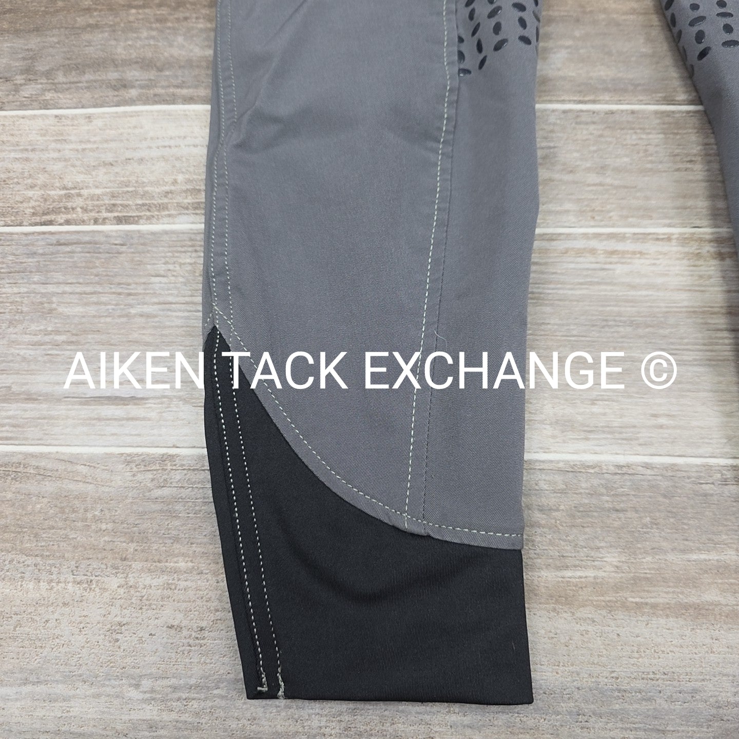 KL Select USG Silicone Grip Full Seat Breeches, Size 28 L