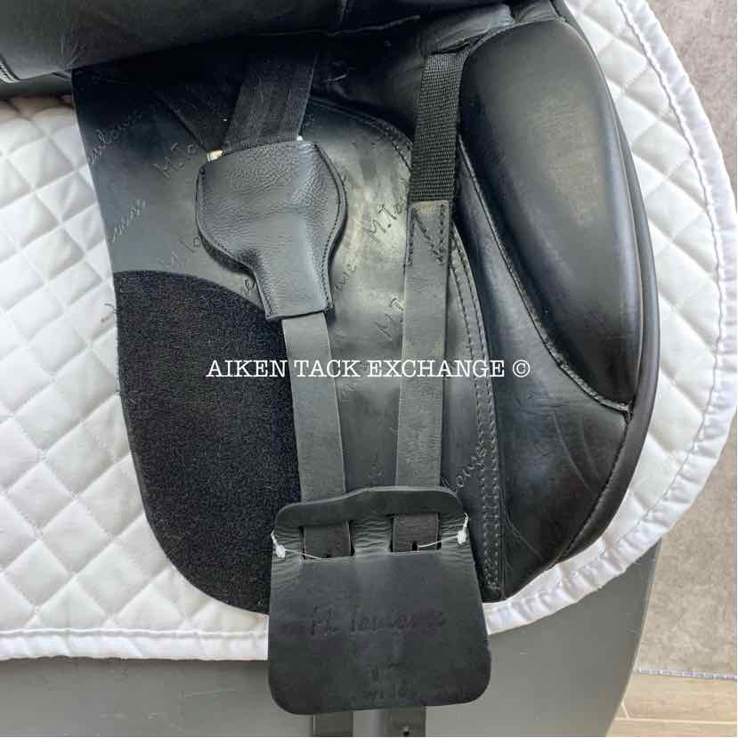 **SOLD** Marcel Toulouse Aachen Dressage Saddle, 17" Seat, Wide Tree, Wool Flocked Panels