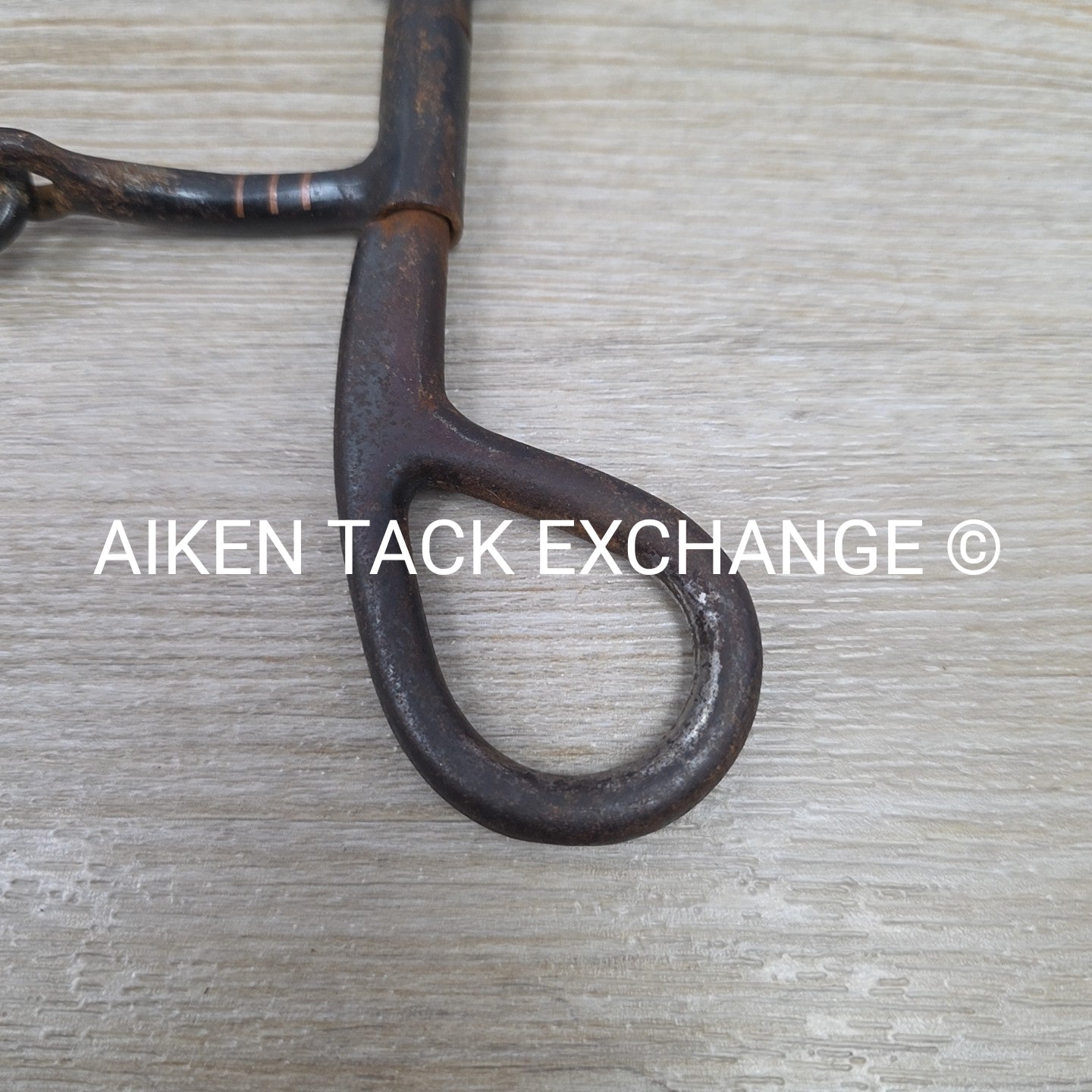 Sweet Iron Copper Wrapped Dog Bone Argentine Bit 5"