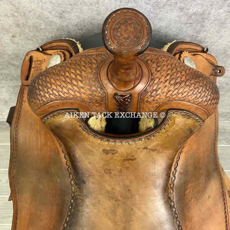 **SOLD** Pard's Western Saddle, 16" Seat, Wide Tree - Full QH Bars