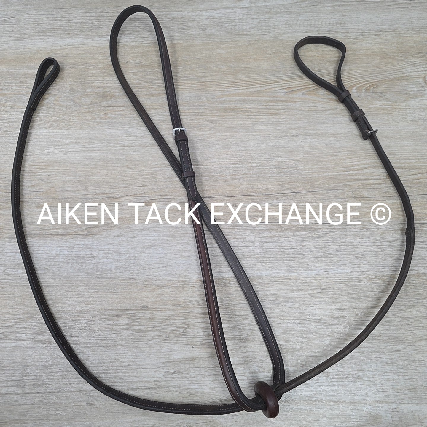 Crosby Plain Raised Standing Martingale, Brown, Size Full