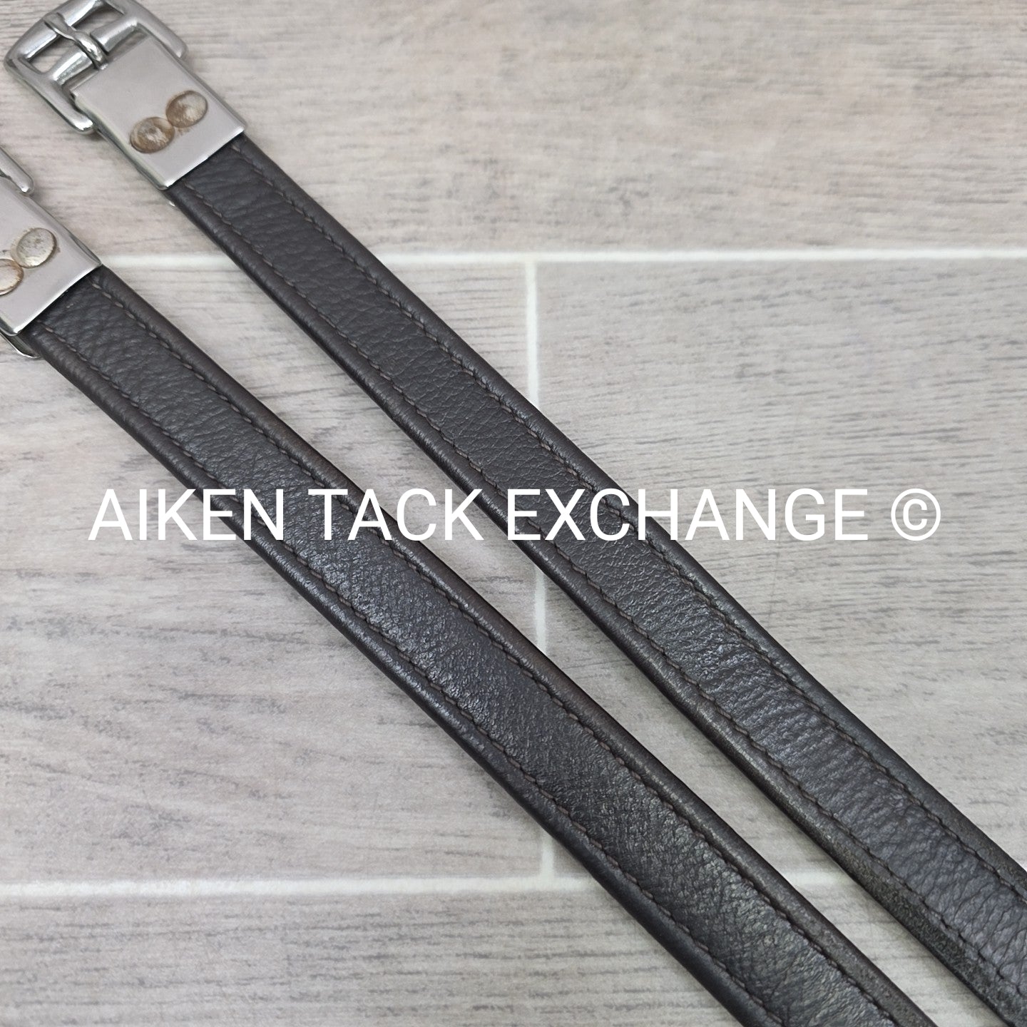 KL Select Black Oak Stirrup Leathers, 42"