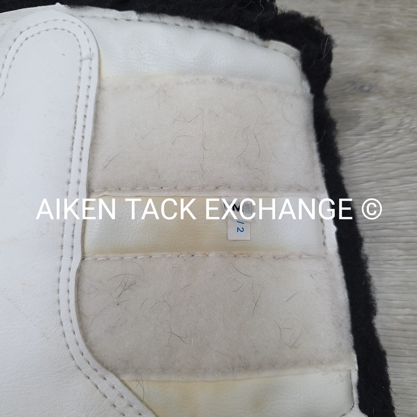 DSB Dressage Sport Boots Original, White/Black, Size Medium