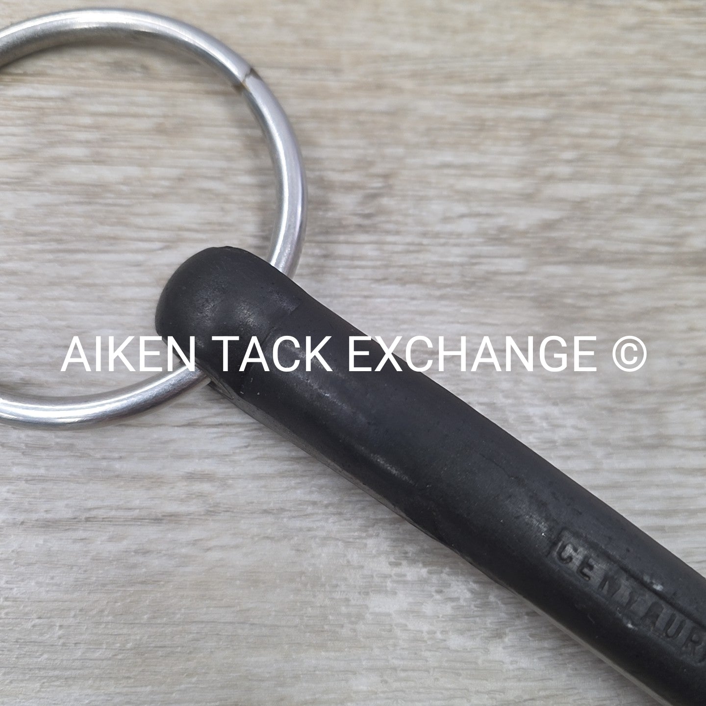 Hard Rubber Mullen Mouth Loose Ring Bit 5.25"