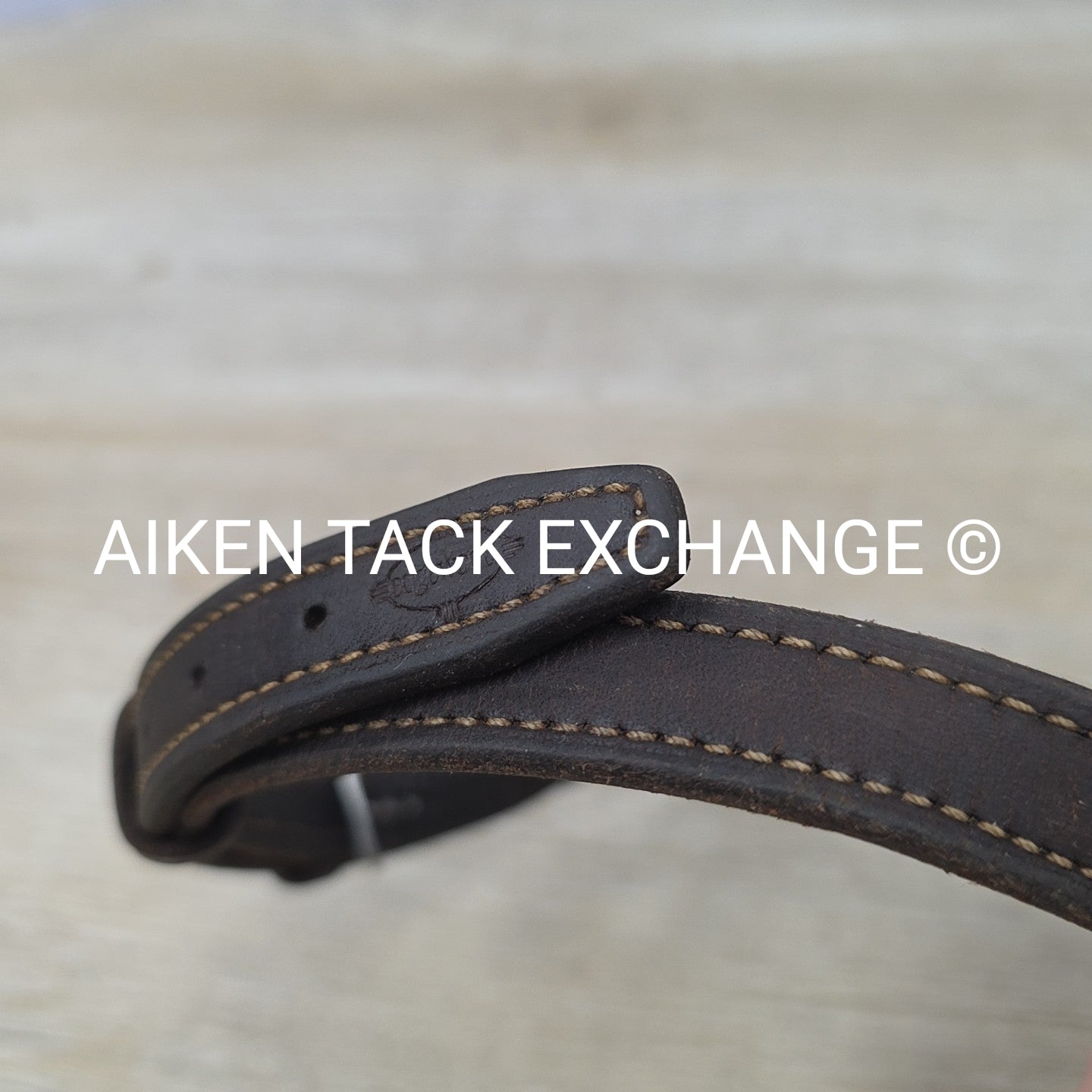 BARGAIN BUNDLE: 2 Edgewood Fancy Stitched Nosebands, Brown, Size Full