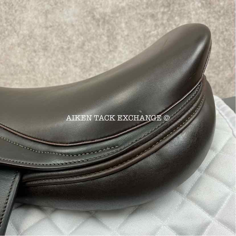 Adam Ellis Chloe Close Contact Jump Saddle, 17" Seat, Medium Wide Tree, Foam Panels