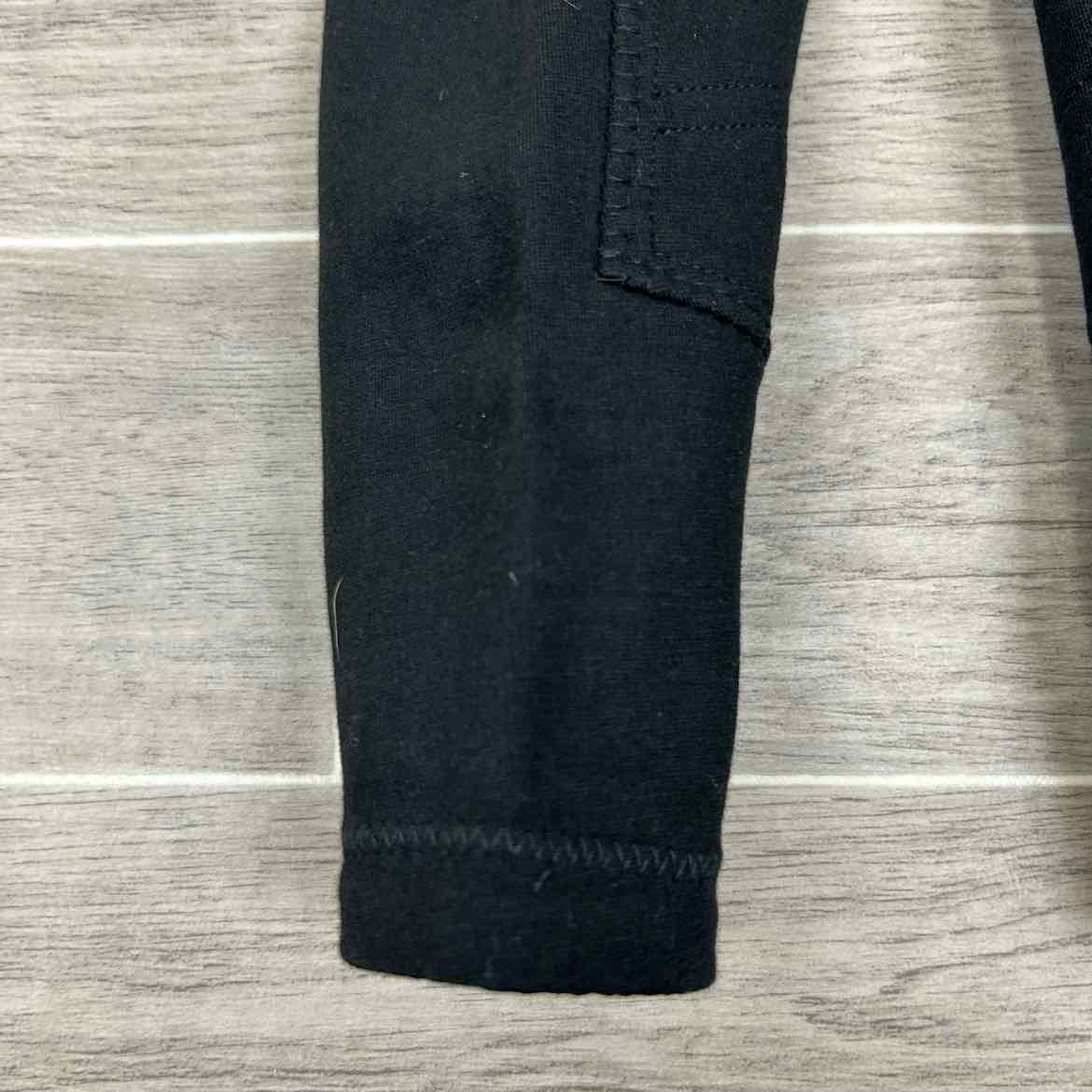Eqituff Children's Pull On Knee Patch Breeches, Black, Size 4, Brand New