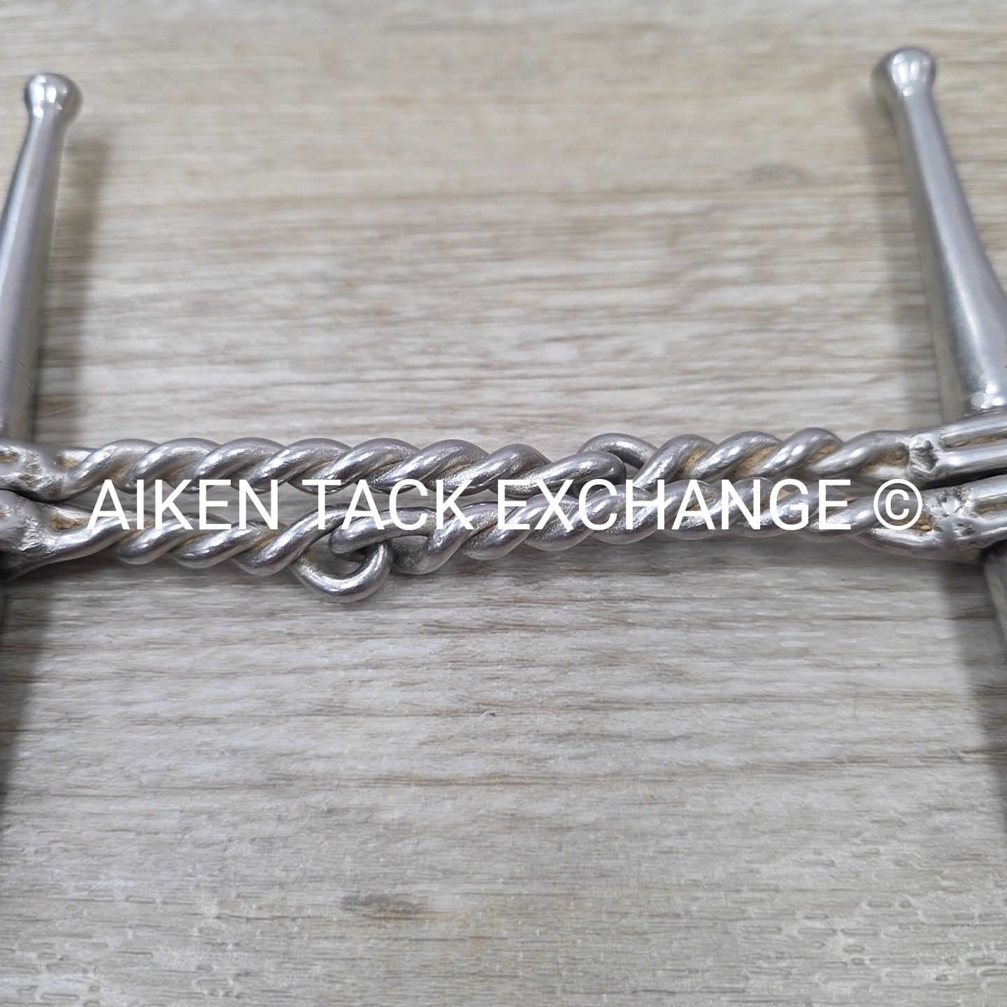 Double Twisted Wire Full Cheek Bit 4.75"