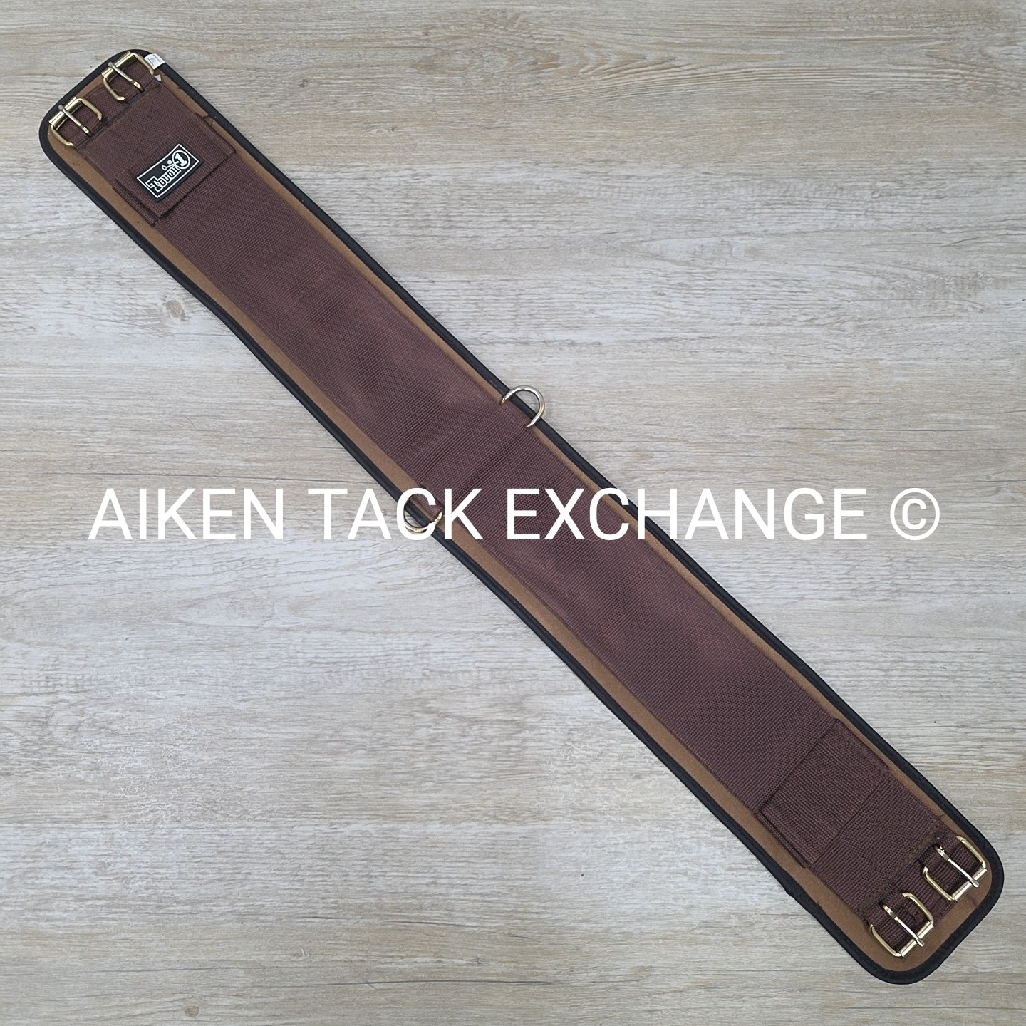 Tough 1 Australian Outrider Girth, Brown, 40" (Strap Has Been Cut)