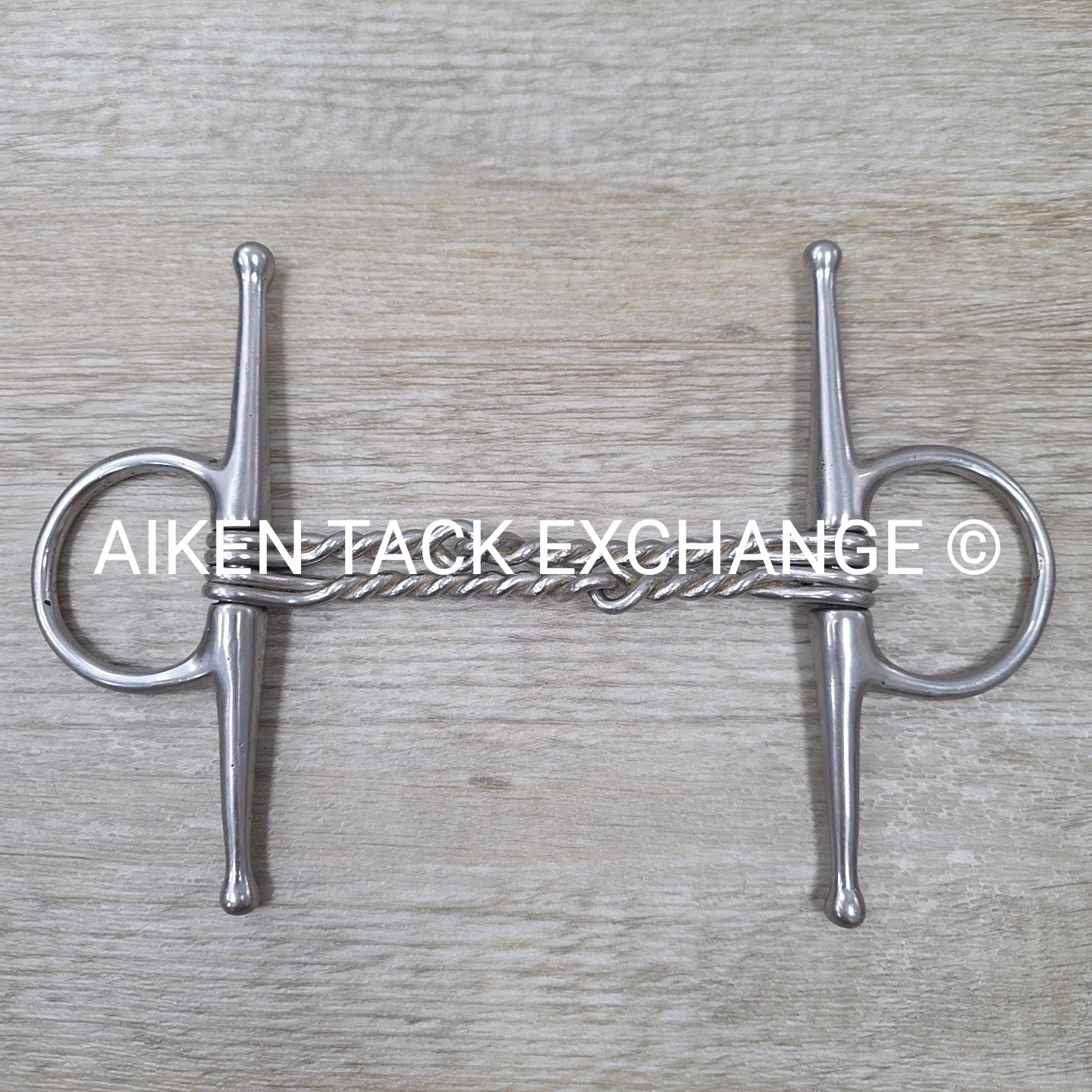 Double Twisted Wire Full Cheek Bit 4.75"