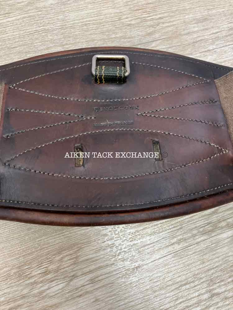 Devoucoux Short Girth, Brown, 24"