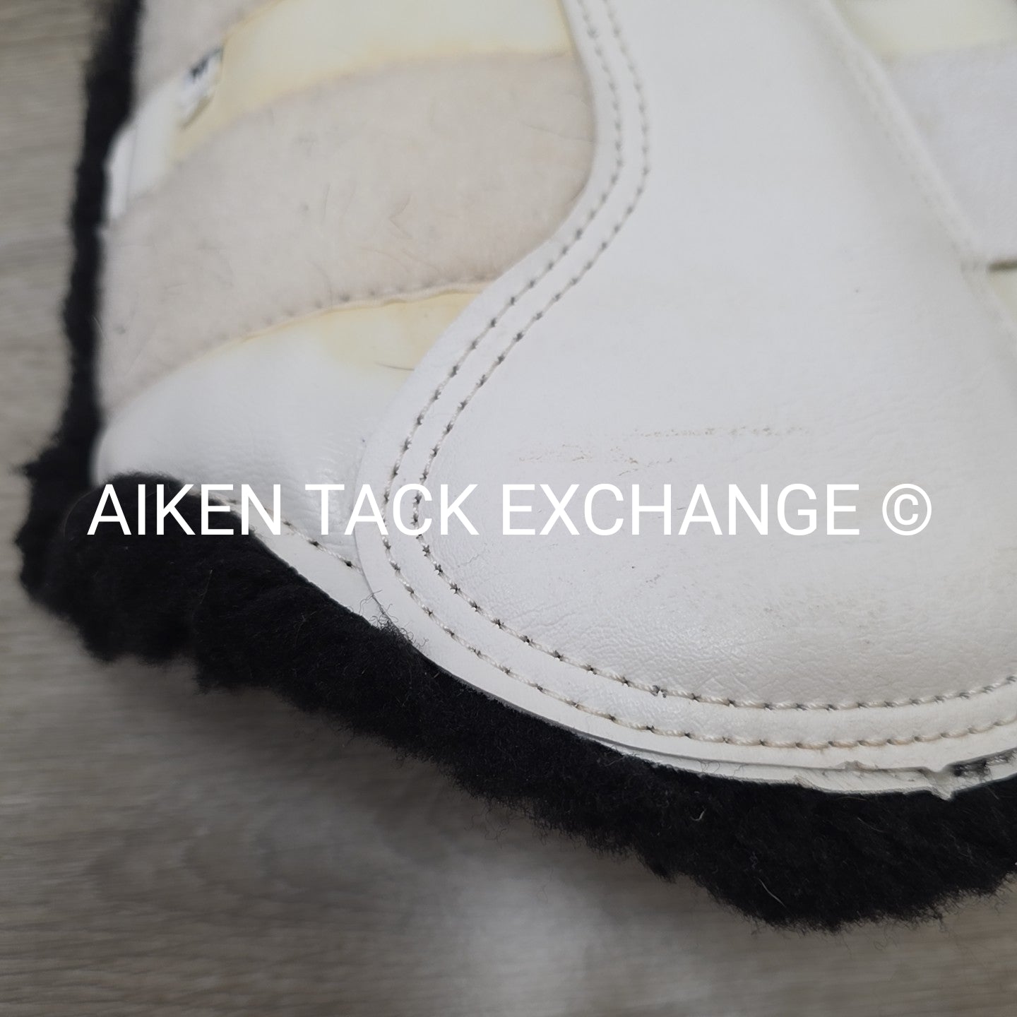 DSB Dressage Sport Boots Original, White/Black, Size Medium