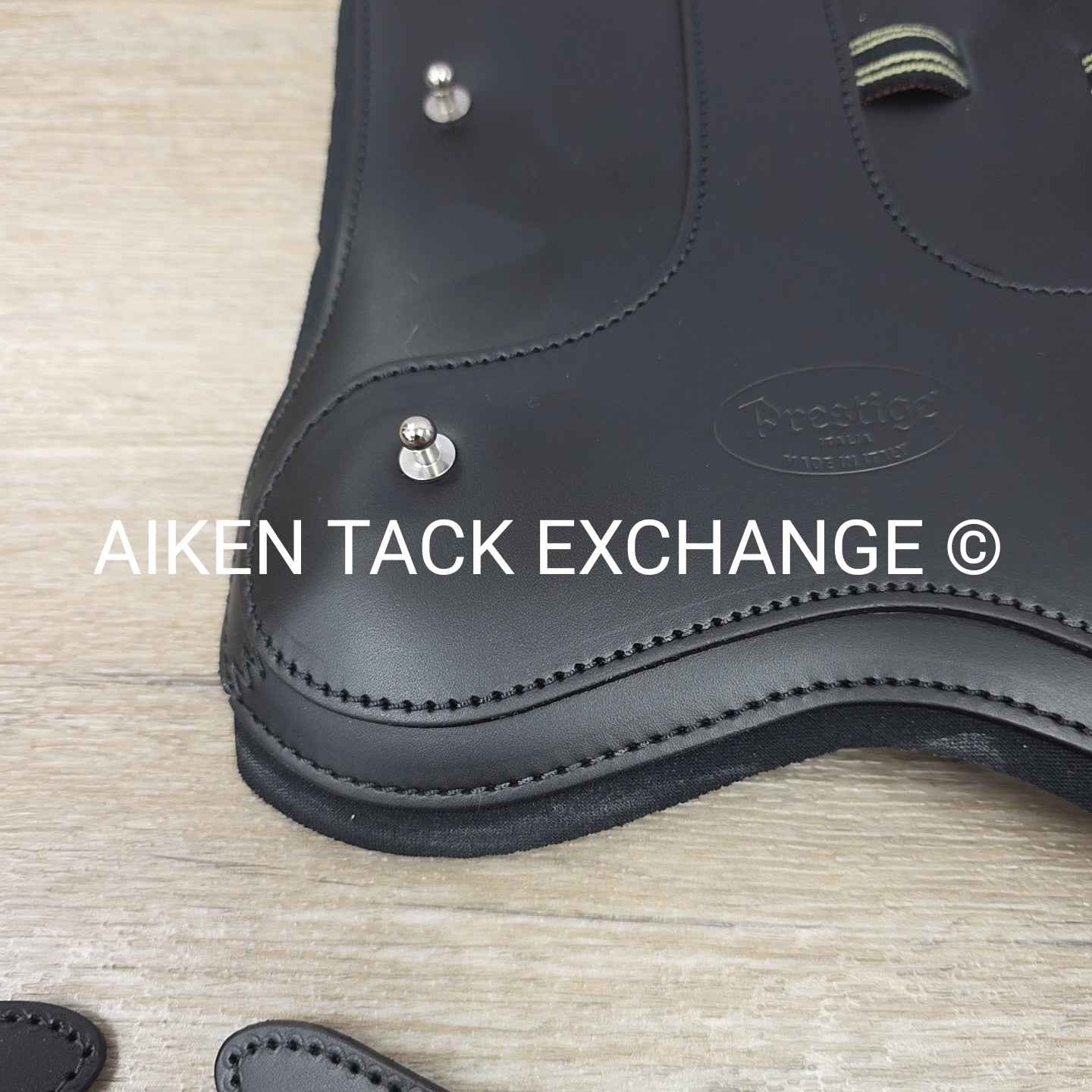 Prestige Leather Jumping Boot Set, Front & Back, Size Large