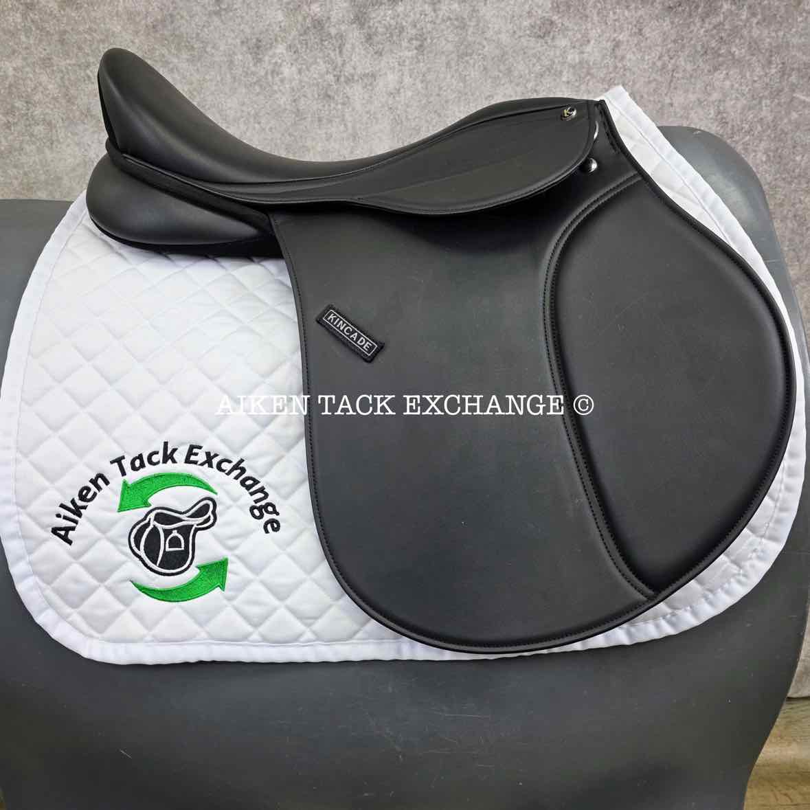 Kincade Redi Ride All Purpose Saddle, 17.5" Seat, Wide Tree, Wool Flocked Panels
