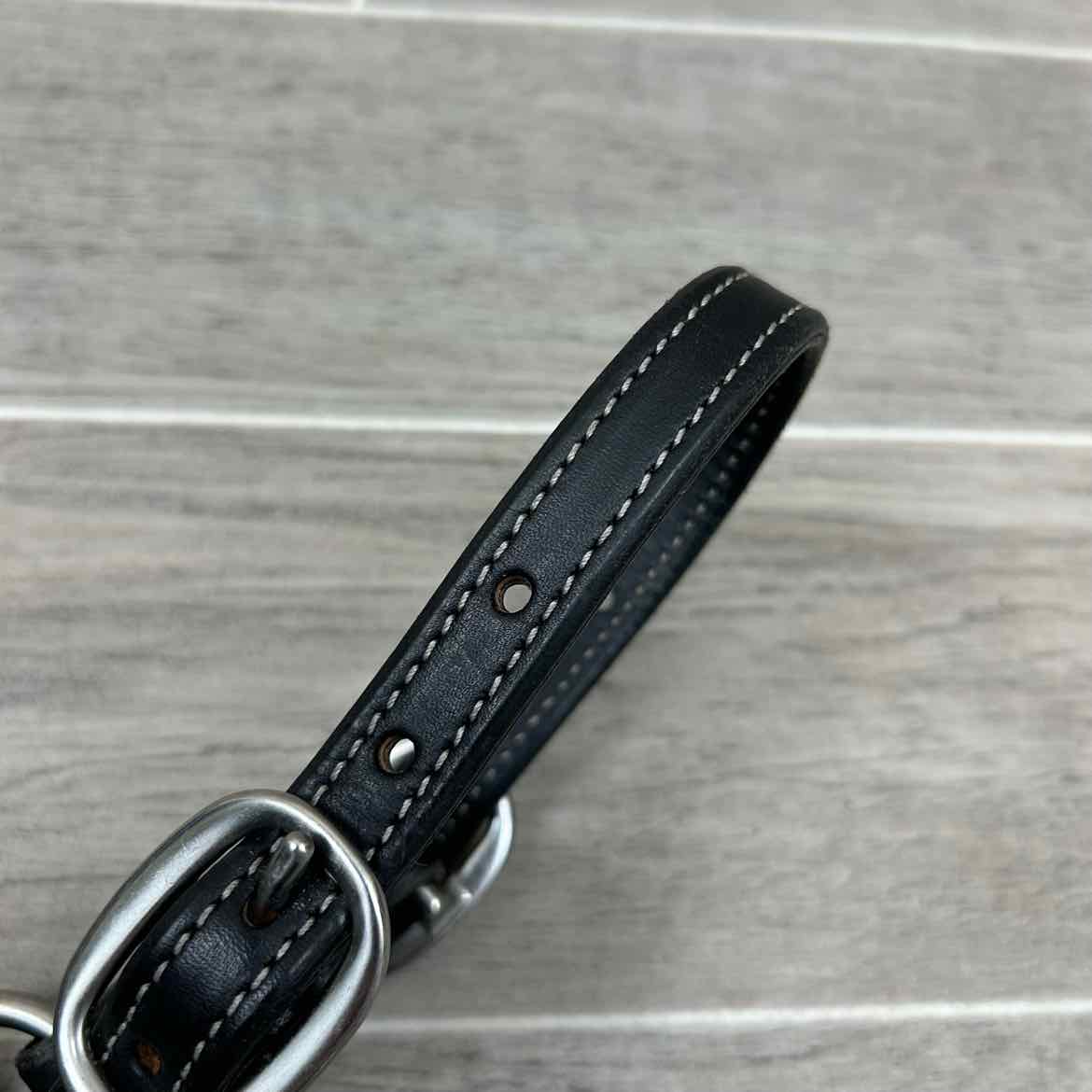 Green Hill Collection Leather Halter with Matching Lead, Size Foal / Mini