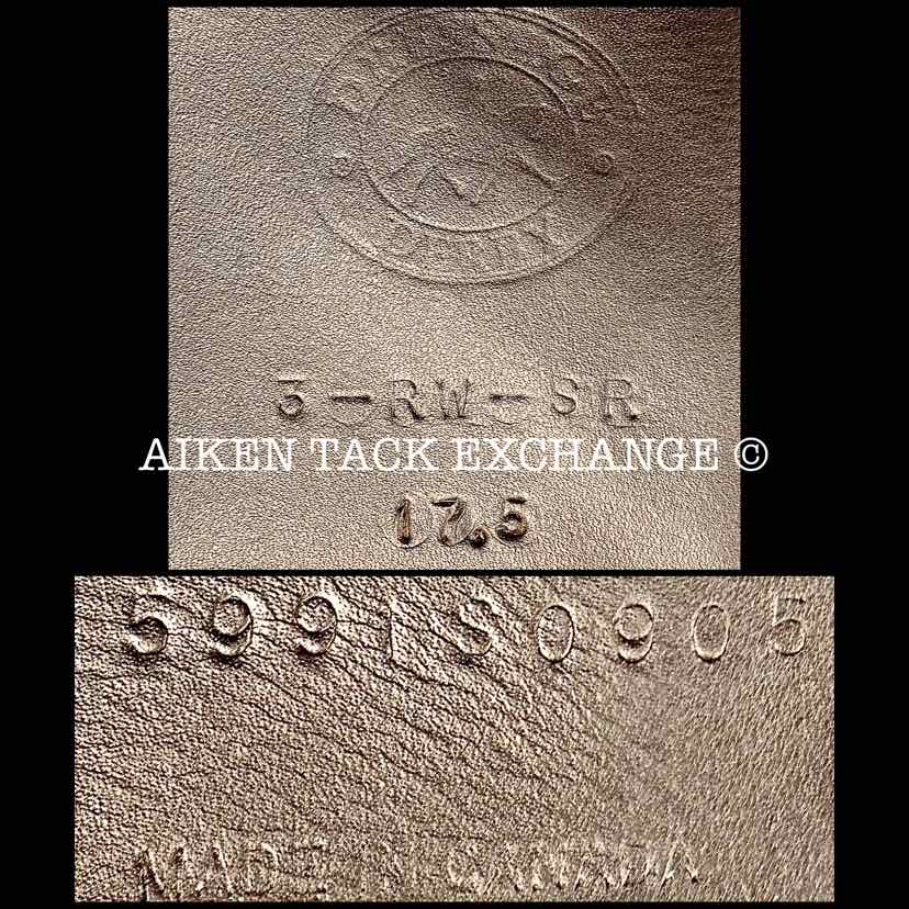 2005 Schleese Derby Dressage Saddle, 17.5" Seat, Adjustable AdapTree, Wool Flocked Panels