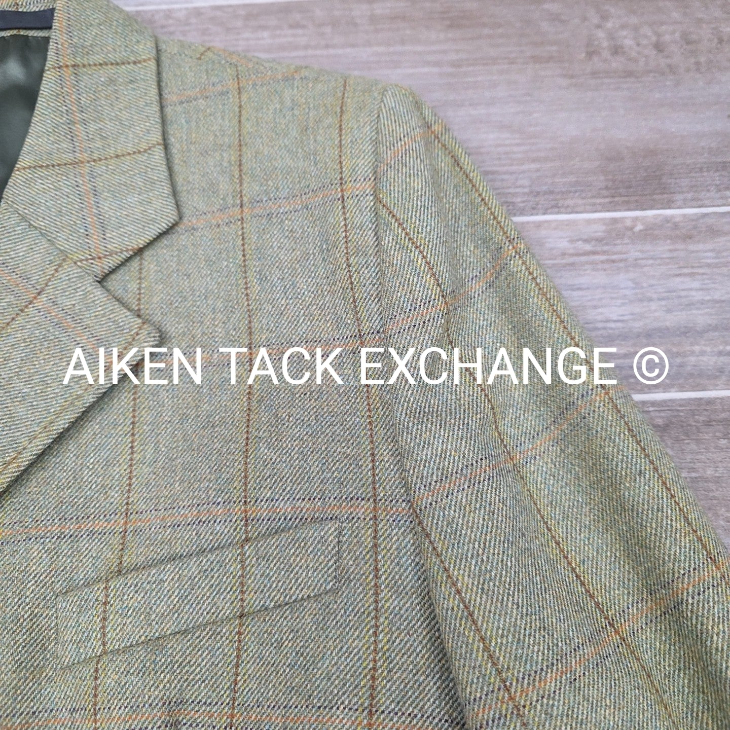 Horse Country Tweed Coat for Fox Hunting, Size 20