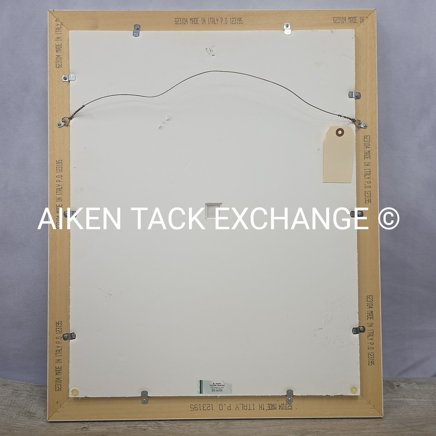 Horse Print on Canvas, 25.5" x 31.5"