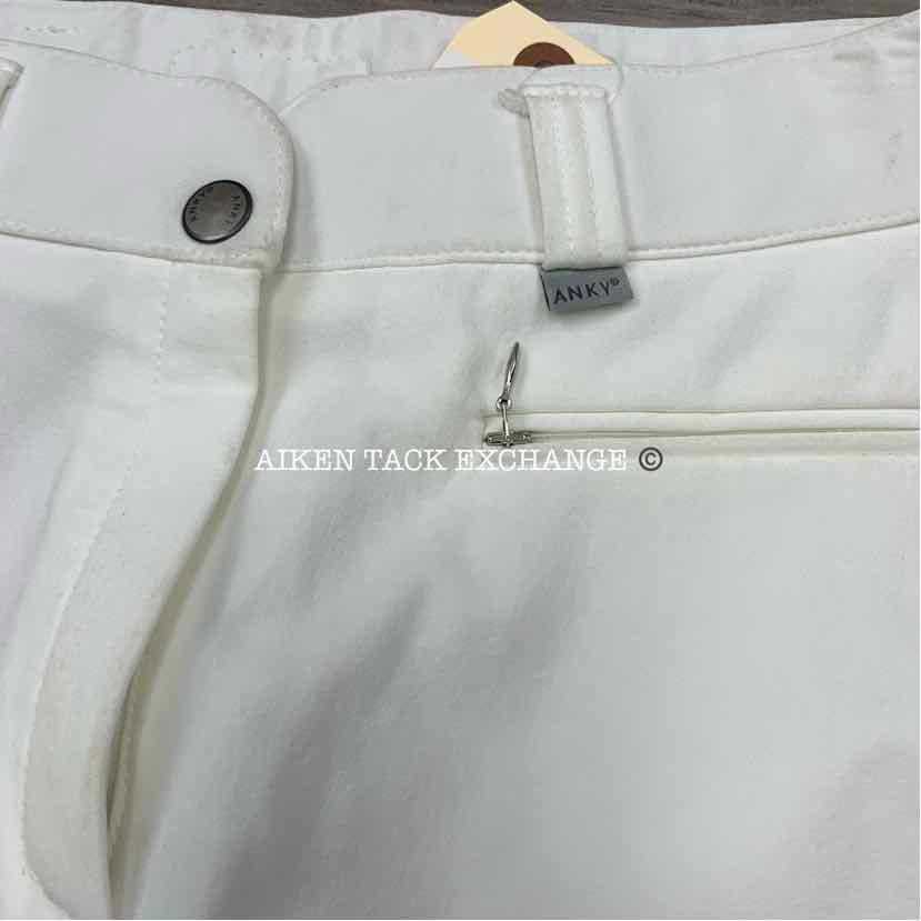 Anky Full Leather Seat Breeches, Size 40 (US 10)