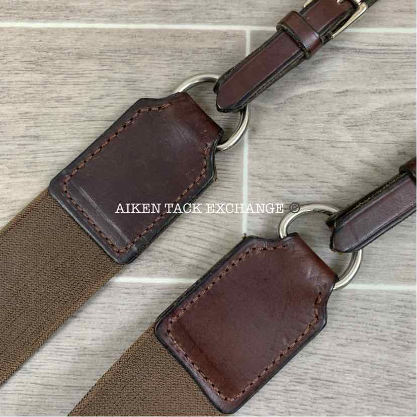 Thornhill Elastic Breast Collar Breastplate, Brown, Size Full, Brand New