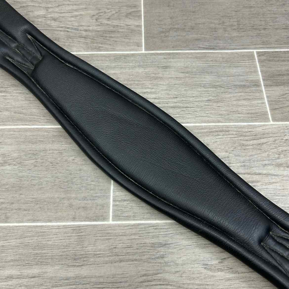 Leather Dressage Girth, Black, 28"