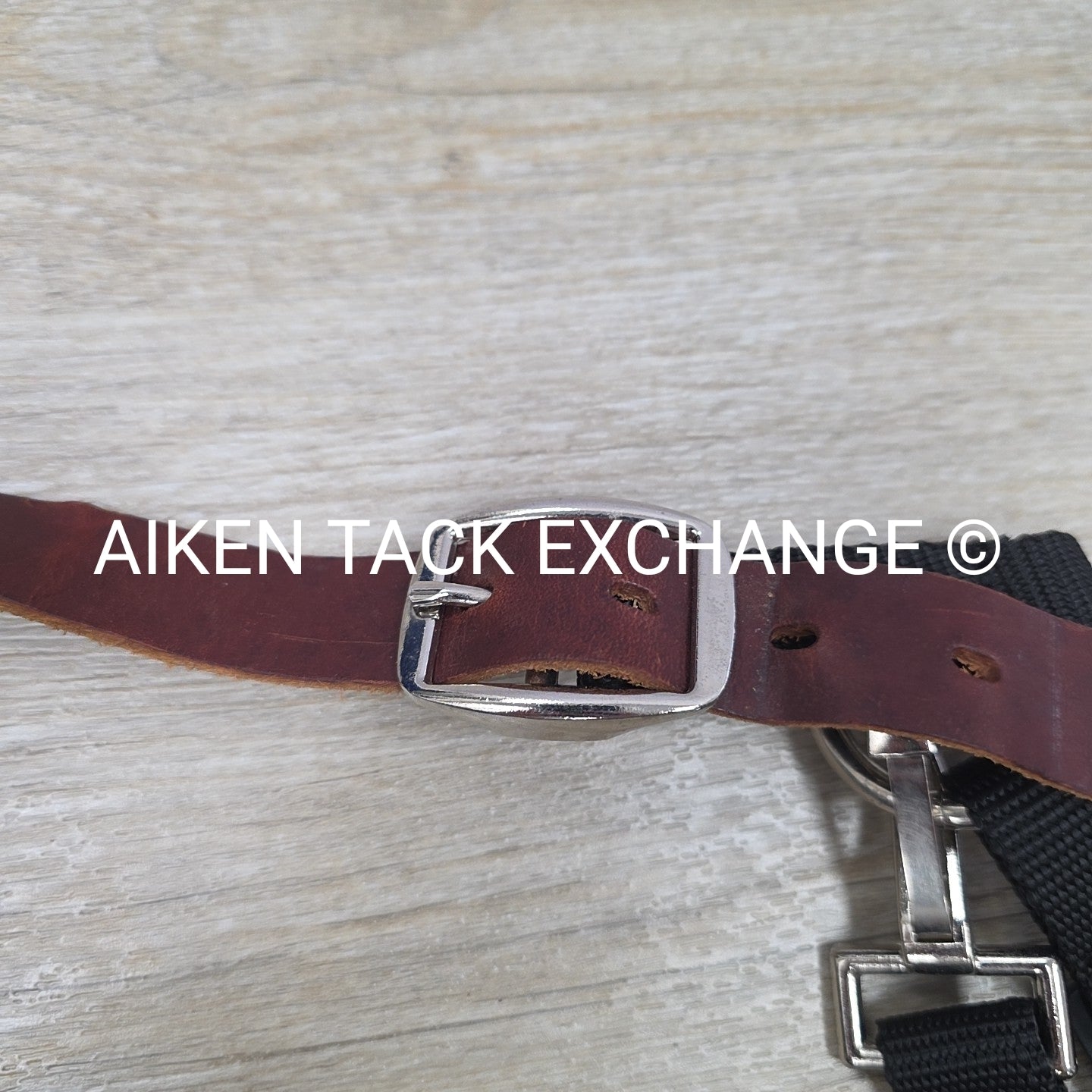 Grazing Muzzle with Leather Crown, Size Medium
