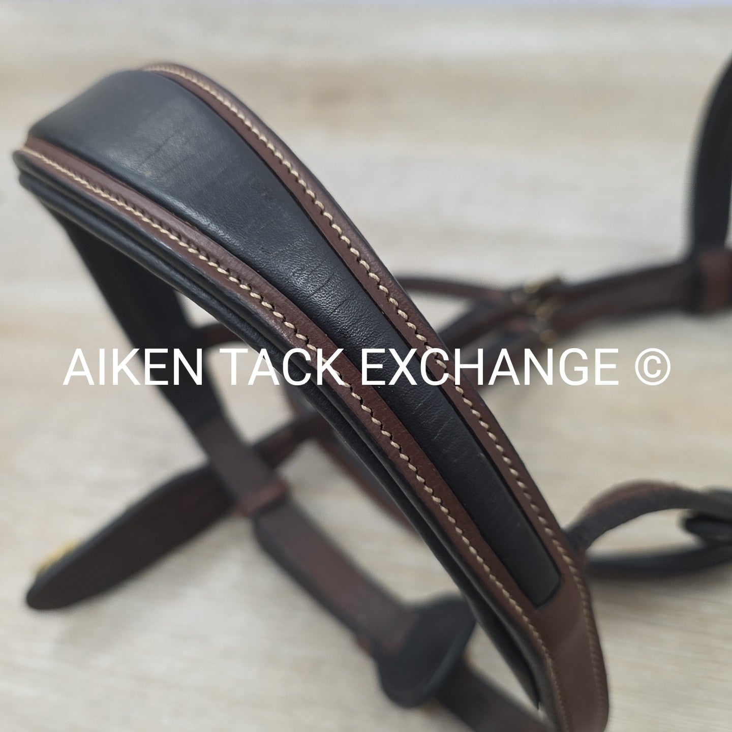 Monocrown Training Bridle, Brown, Size Cob